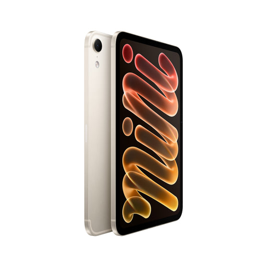 iPad mini Wi-Fi + Cellular 256 Go Verre standard - Lumière stellaire (A20 Pro)