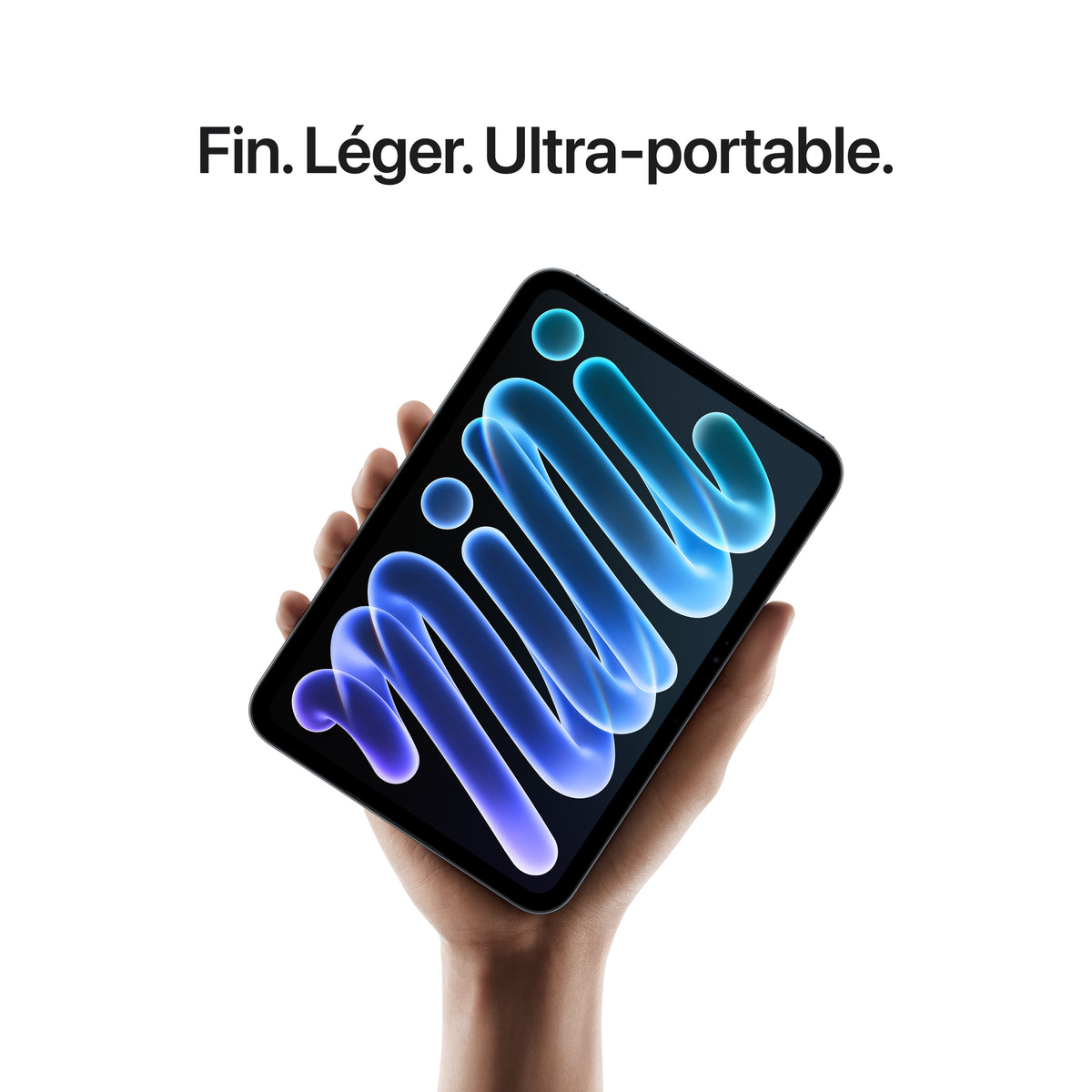 iPad mini Wi-Fi + Cellular 128 Go Verre standard - Lumière stellaire (A20 Pro)