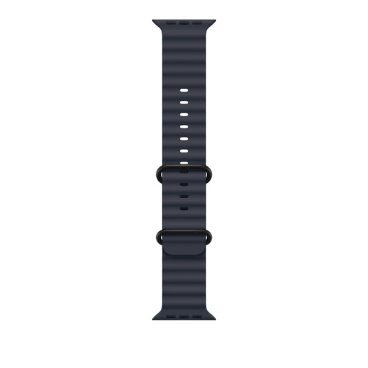 Apple Bracelet Océan • 49mm • Marine Titane Noir