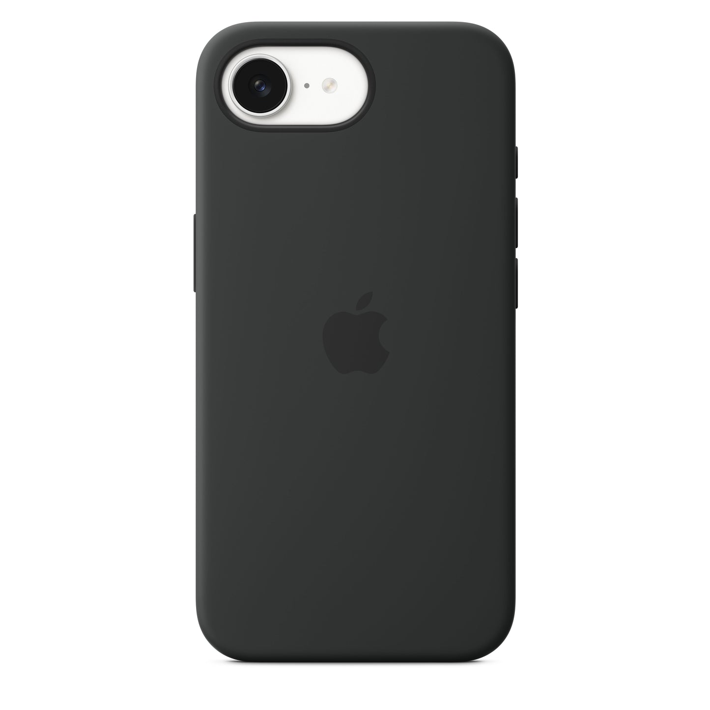 Coque en silicone pour iPhone 16e – Noir