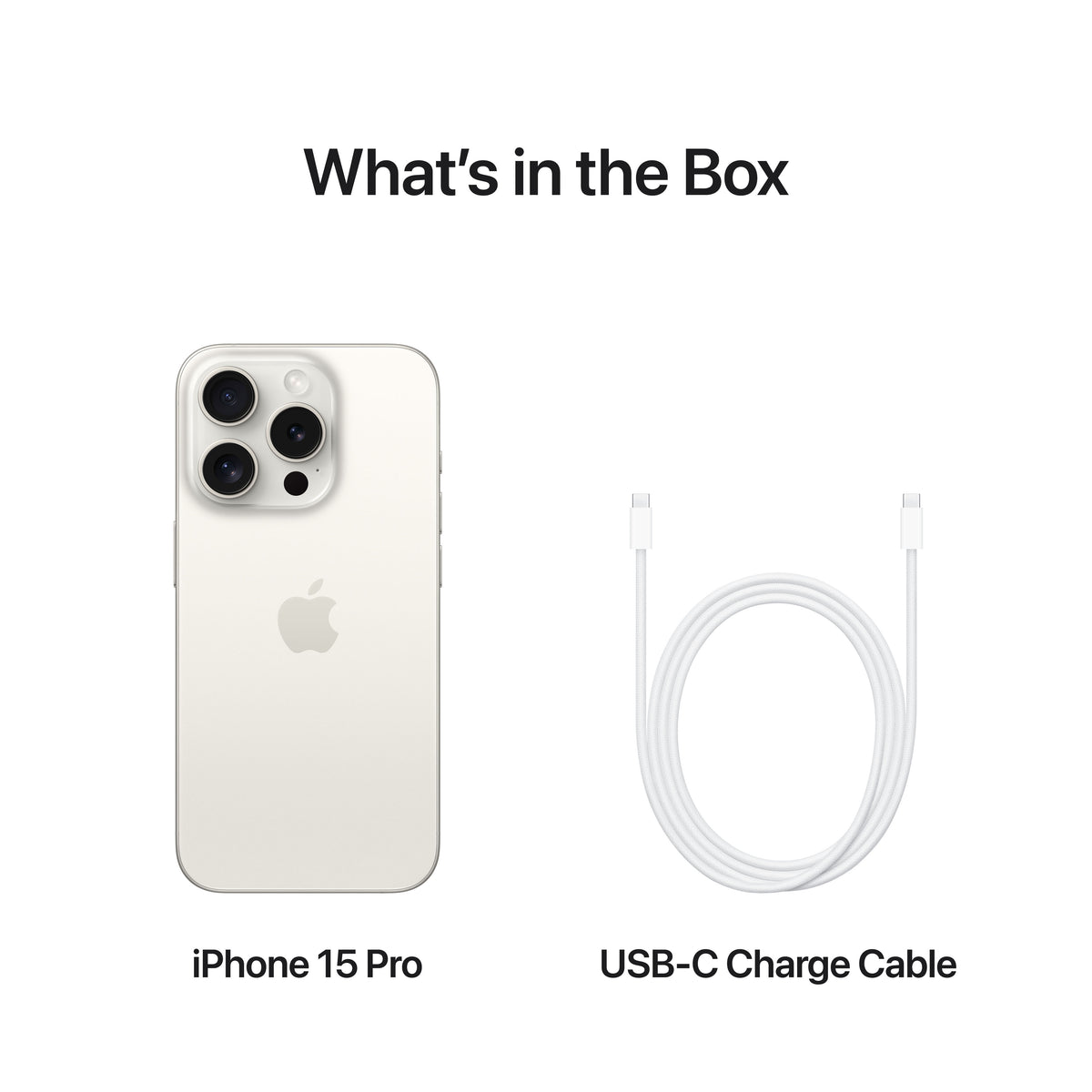 iPhone 15 Pro • 1TB • Titane blanc