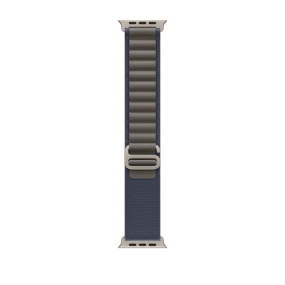 Apple Boucle Alpine pour Apple Watch 49mm • Bleu • Taille M