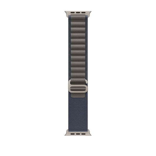 Apple Boucle Alpine pour Apple Watch 49mm • Bleu • Taille L