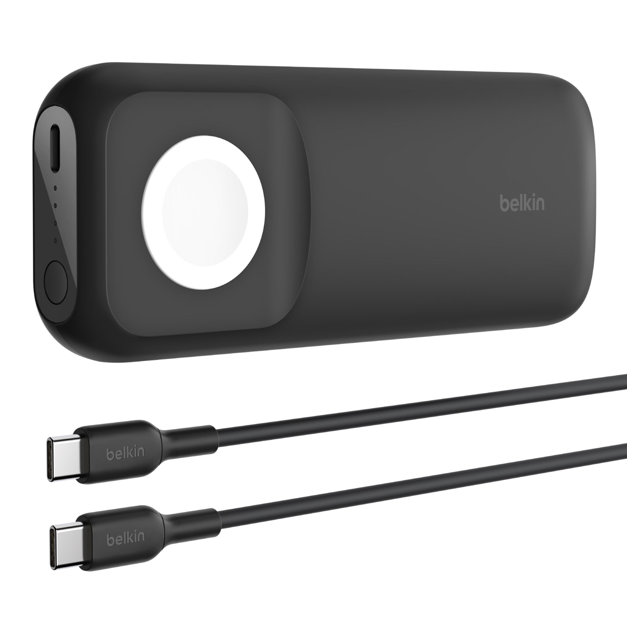 Belkin Batterie externe 10K avec chargeur Apple Watch et charge sans fil • Noire