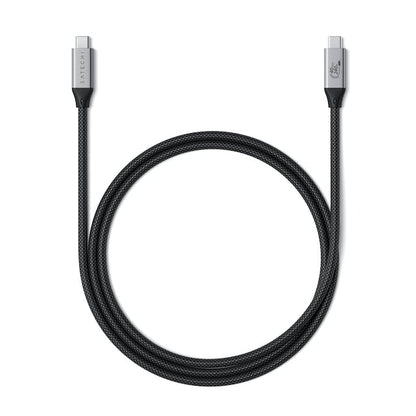 Satechi USB-C to USB-C 4.0 Pro Cable 1.2m • Gris Sidéral