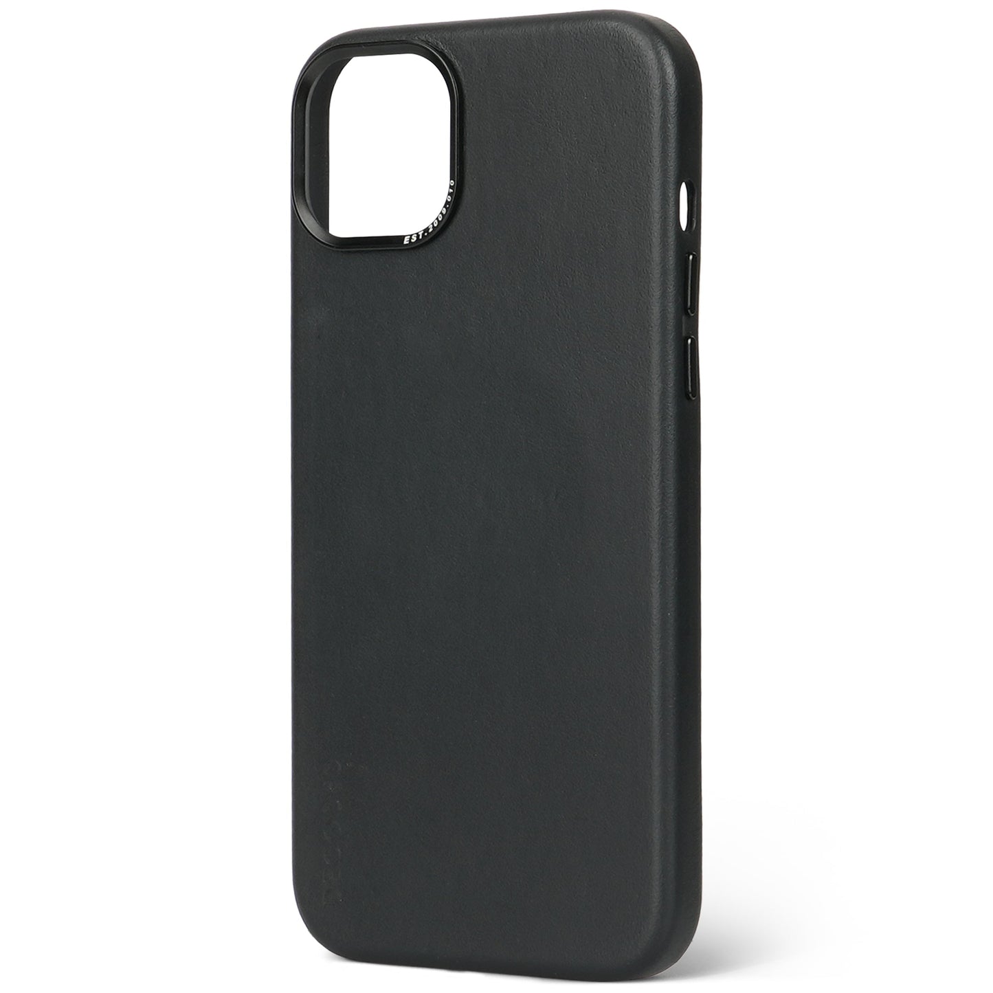 Decoded • Coque de protection en cuir pour iPhone 15 Plus • Noir