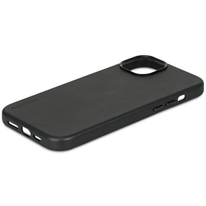 Decoded • Coque de protection en cuir pour iPhone 15 Plus • Noir