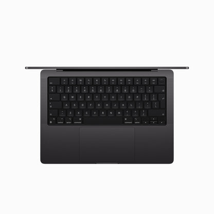 MacBook Pro 14" M3Pro 11C/18GB/512GBSSD/GPU14C  • Suisse-Français • Noir Sidéral