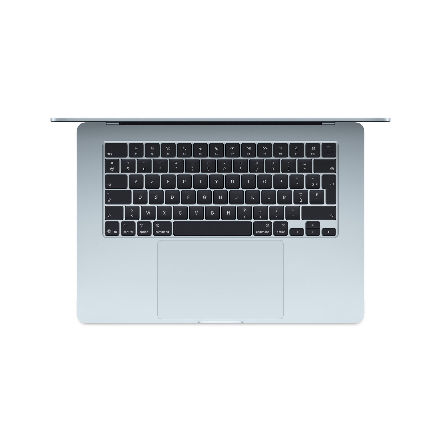 MacBook Air 15 pouces: Puce Apple M4 avec CPU 10 cœurs et GPU 10 cœurs, 256 Go SSD - Ciel