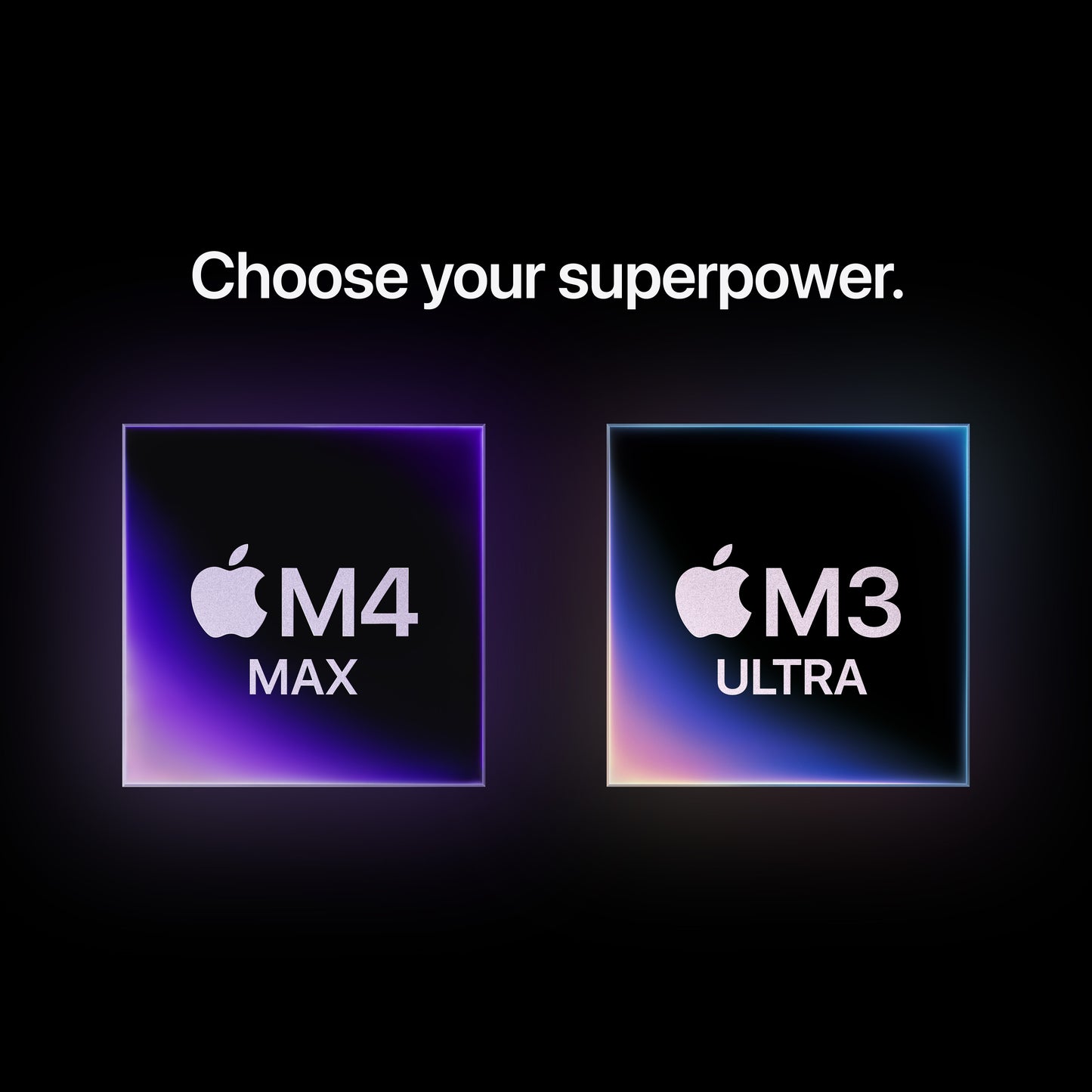 Mac Studio: Puce Apple M4 Max avec CPU 16 cœurs et GPU 40 cœurs, 8 To SSD
