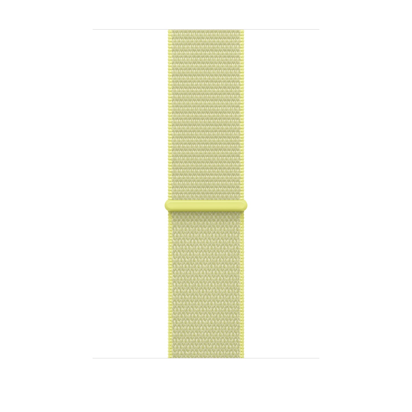 Boucle Sport jaune fluo 46 mm