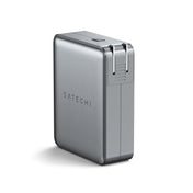 Satechi • Chargeur de Voyage USB‑C 4 Ports GaN 145 W • Argent
