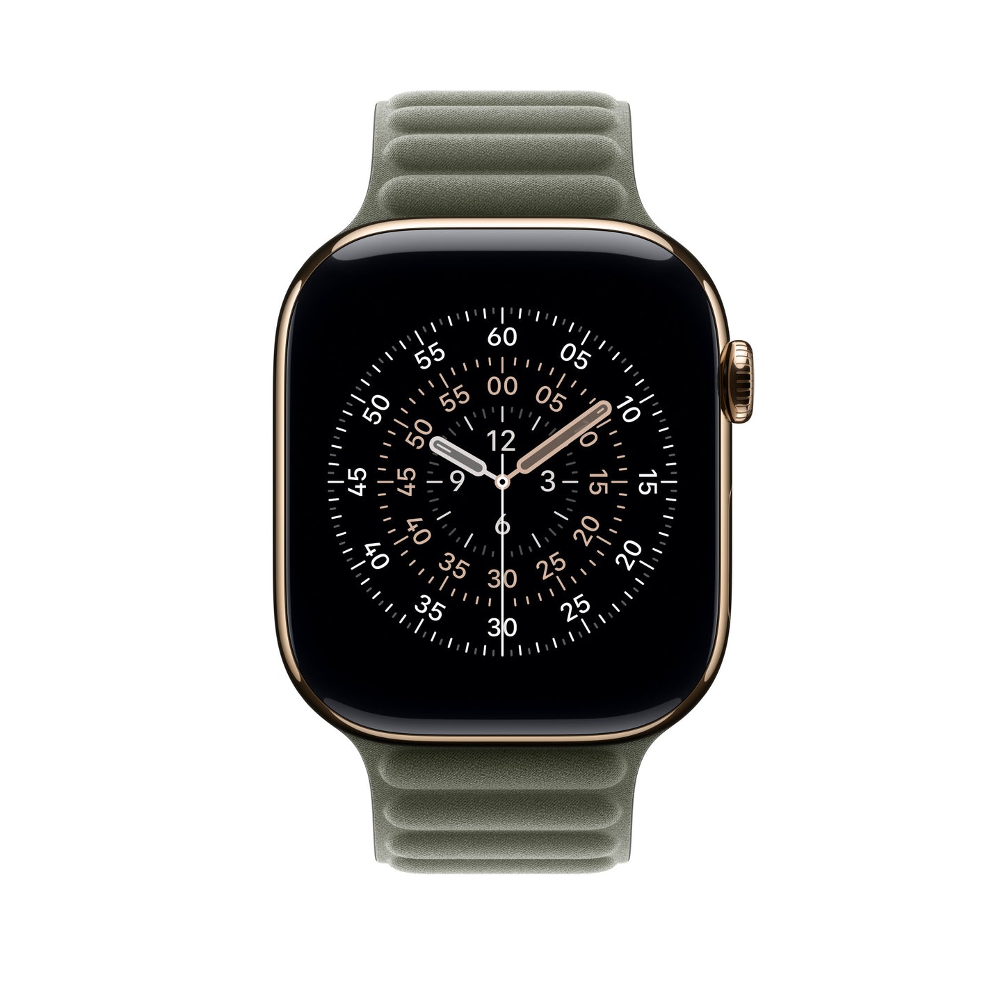 Apple • Bracelet à maillons magnétique Gris Sauge 46 mm - M/L