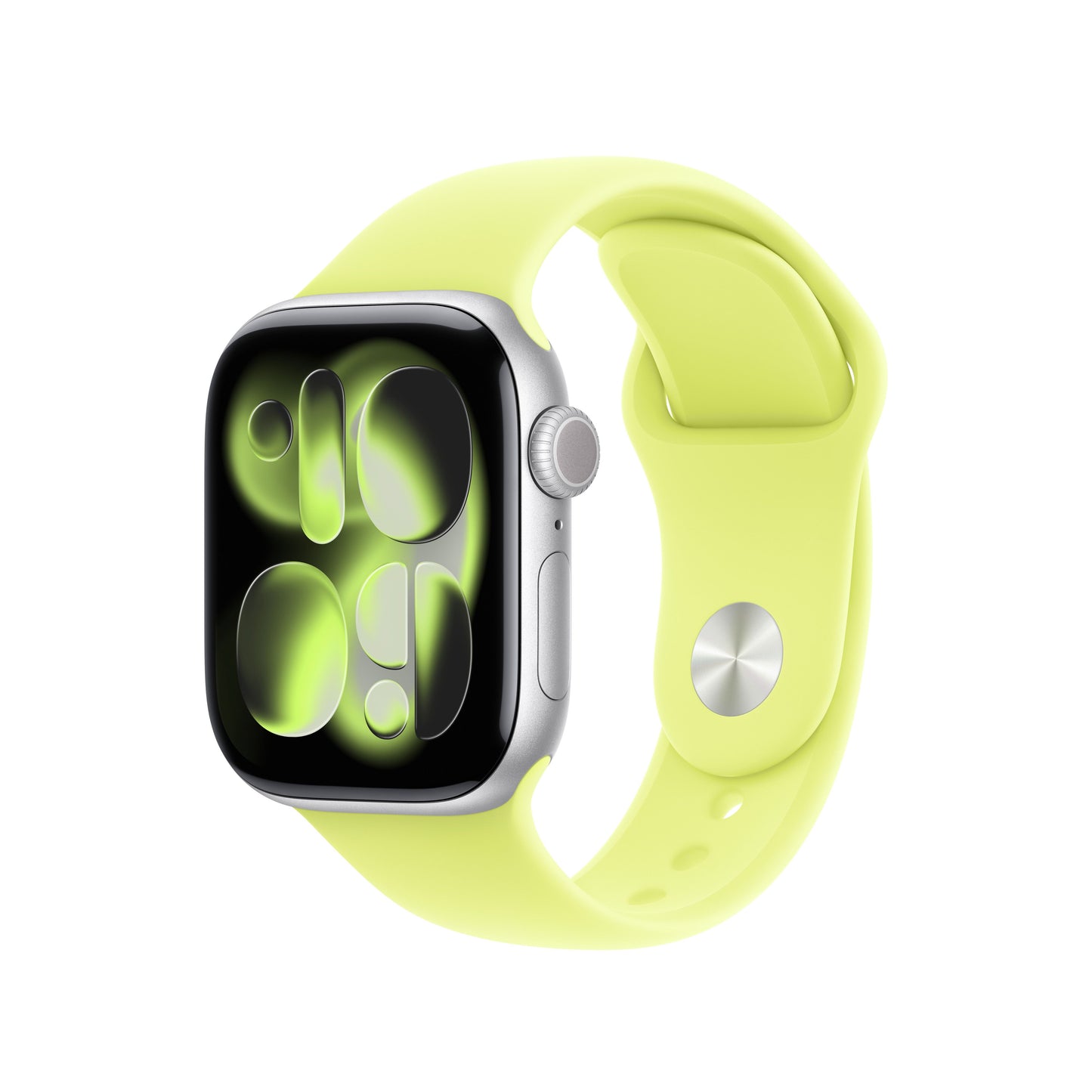 Bracelet Sport jaune fluo 42 mm - M/L