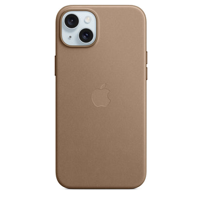 Apple Coque en tissage fin avec MagSafe pour iPhone 15 Plus • Taupe