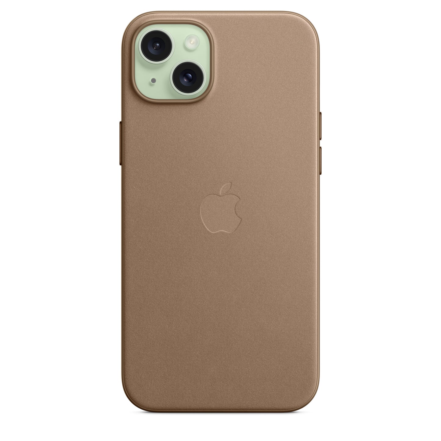 Apple Coque en tissage fin avec MagSafe pour iPhone 15 Plus • Taupe