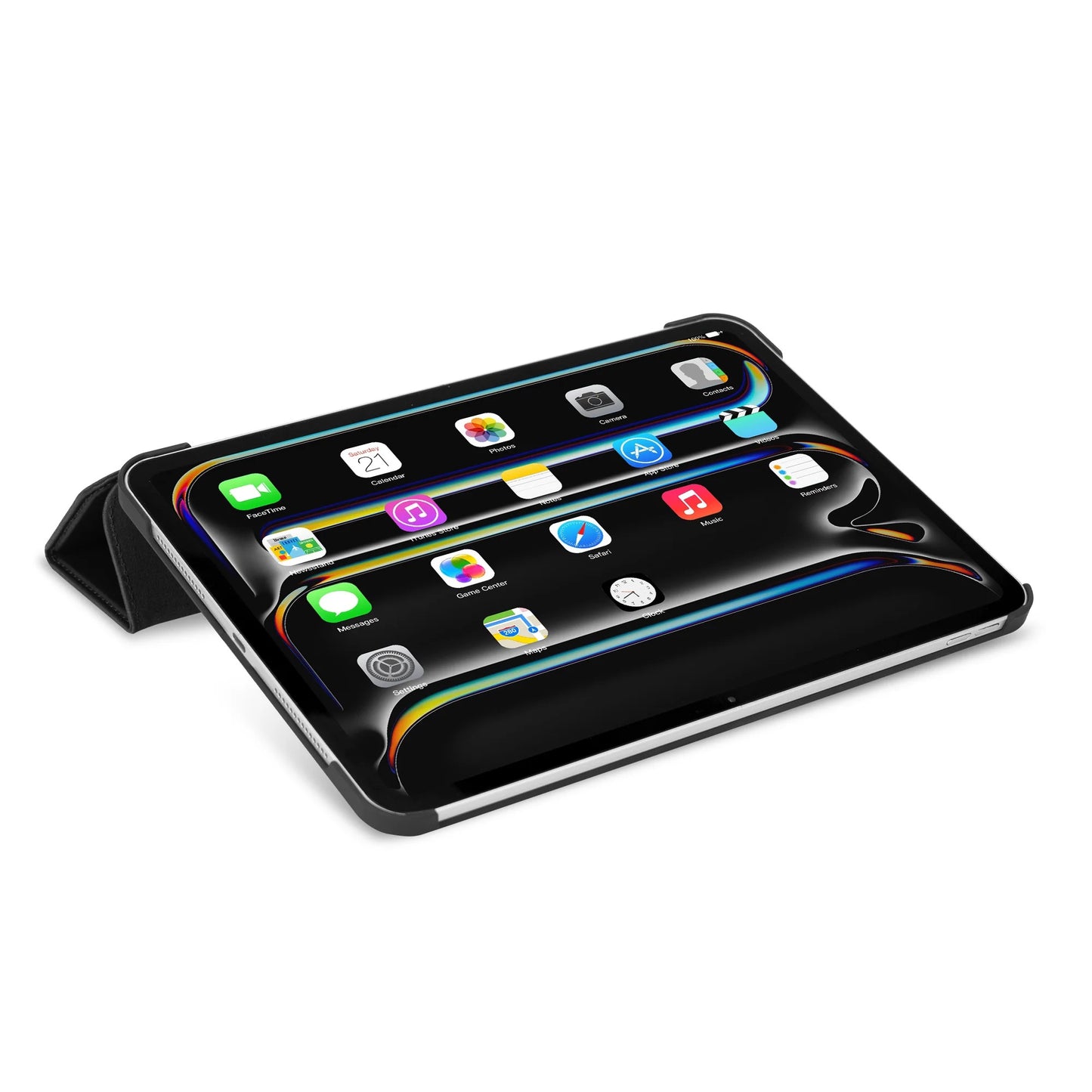 Decoded • Housse Texturée en Silicone Slim pour iPad Pro 13" M4 • Charcoal