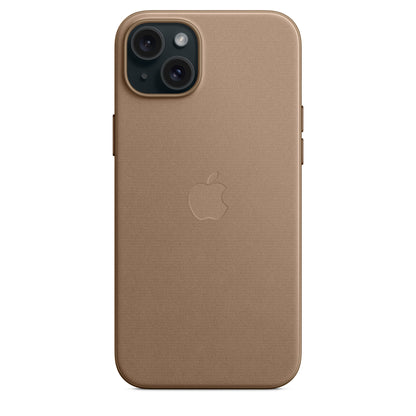 Apple Coque en tissage fin avec MagSafe pour iPhone 15 Plus • Taupe