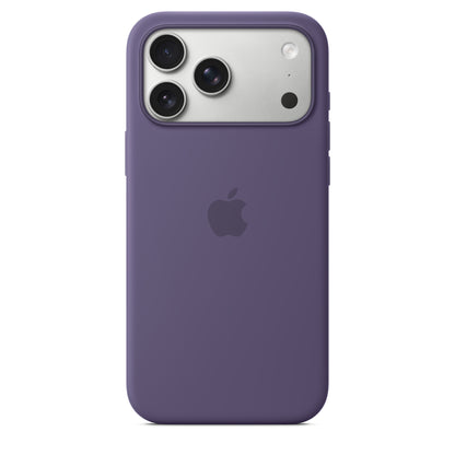 Coque en silicone avec MagSafe pour iPhone 17 Pro Max - Brume Violette