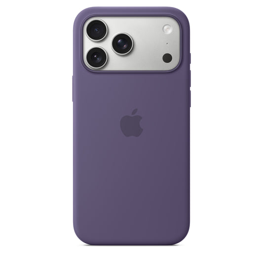 Coque en silicone avec MagSafe pour iPhone 17 Pro Max - Brume Violette