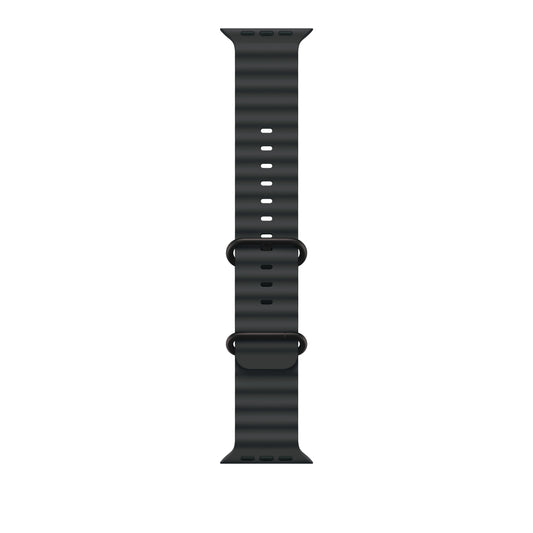 Apple Bracelet Océan • 49mm • Noir Titane Noir