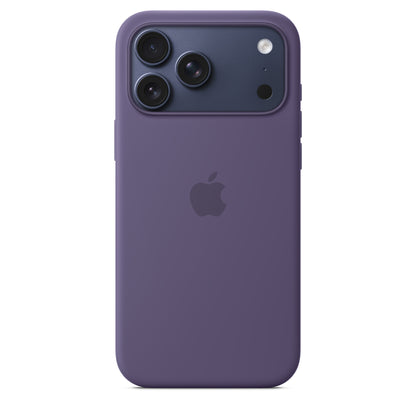 Coque en silicone avec MagSafe pour iPhone 17 Pro Max - Brume Violette