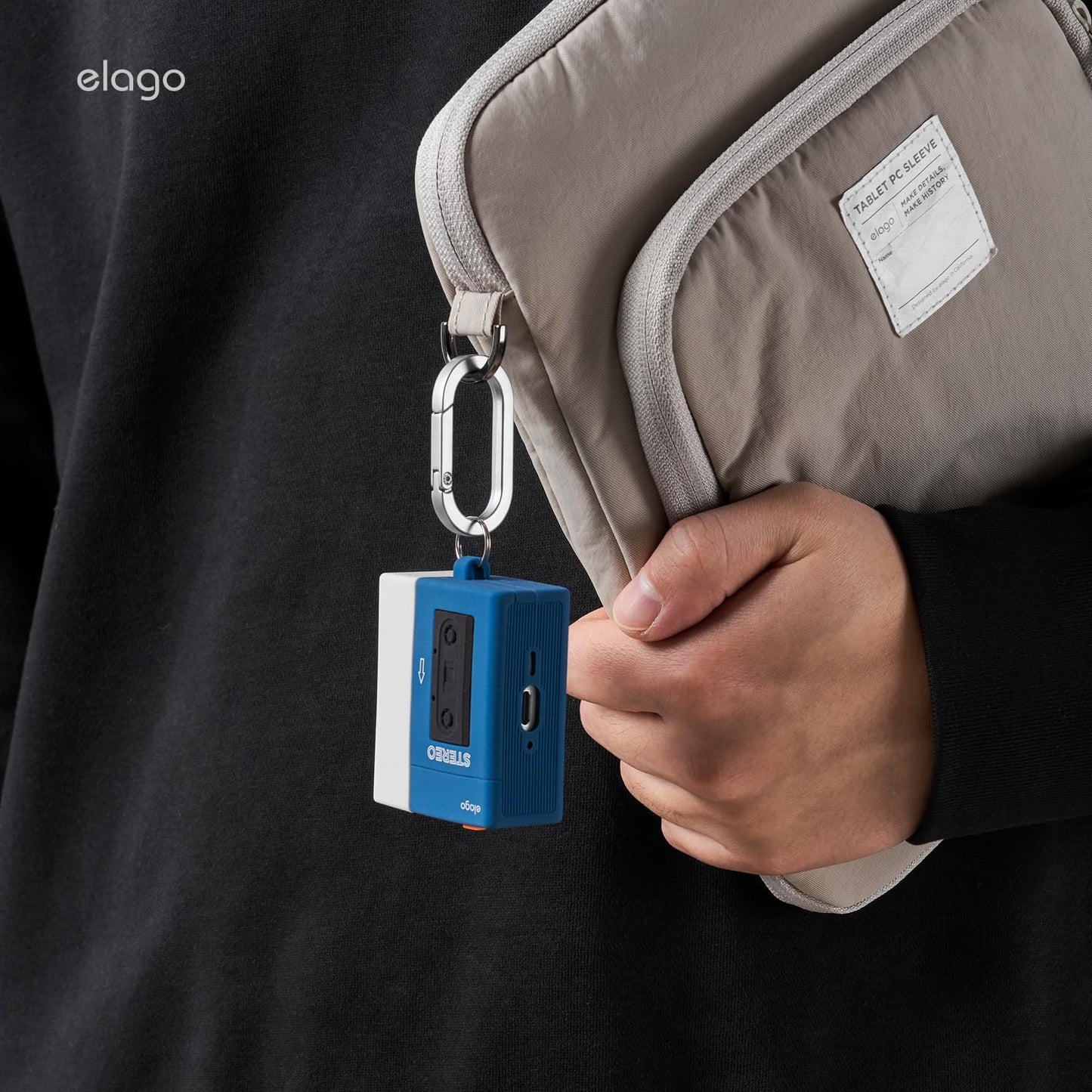 Elago • Coque Cassette Player Hang • AirPods Pro 3