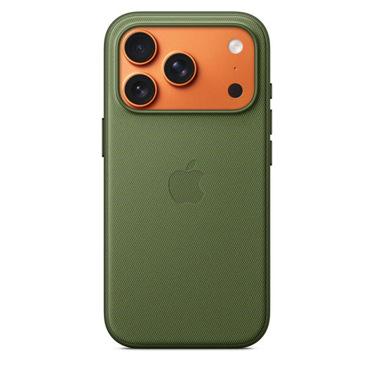 Coque en tissage technique avec MagSafe pour iPhone 17 Pro - Vert