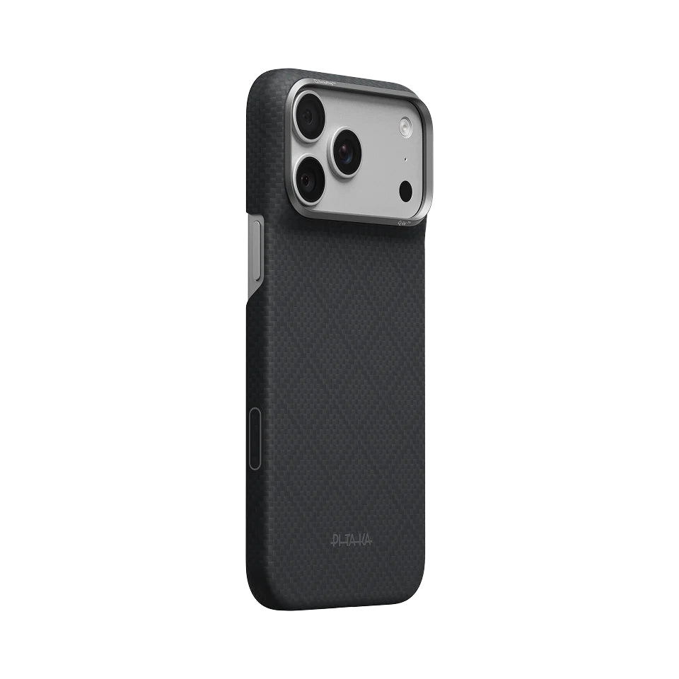 Pitaka Edge Case for iPhone 18 Pro Max • Noir Basalte