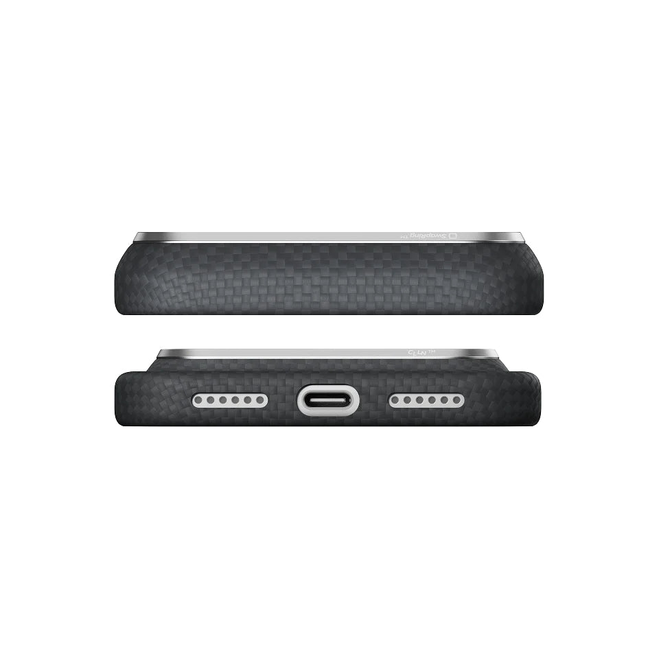 Pitaka Edge Case for iPhone 18 Pro Max • Noir Basalte