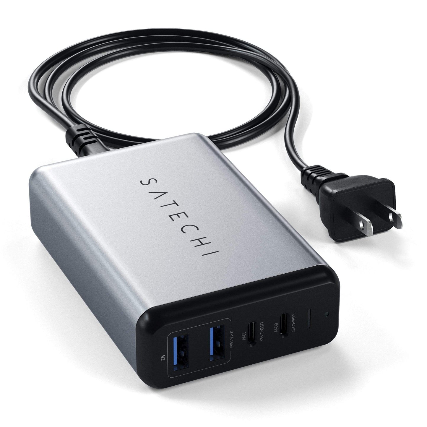 Satechi chargeur de voyage double USB-C PD • 75W