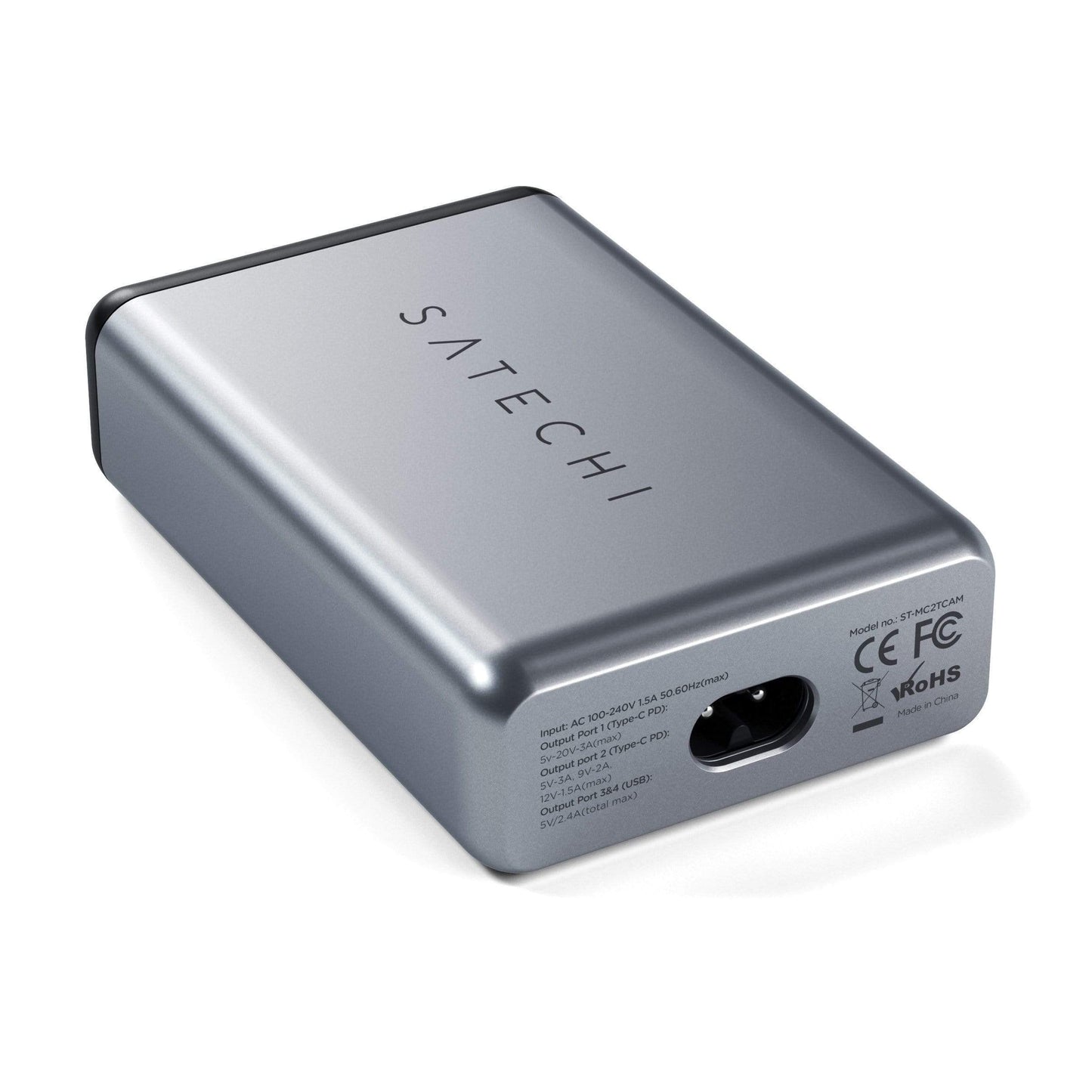 Satechi chargeur de voyage double USB-C PD • 75W