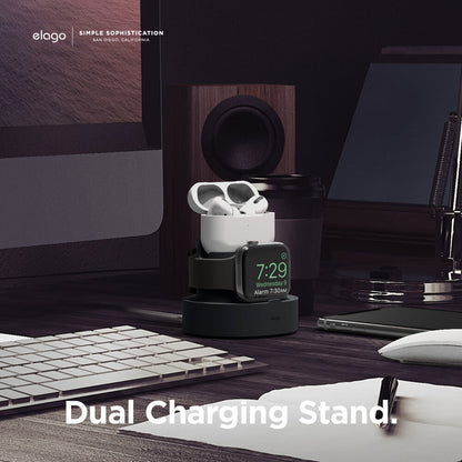 ELAGO Dual Mini Pro Stand de charge • Noir