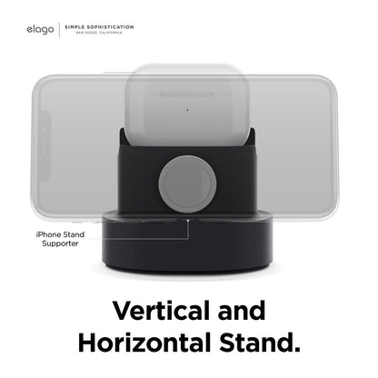 ELAGO Dual Mini Pro Stand de charge • Noir