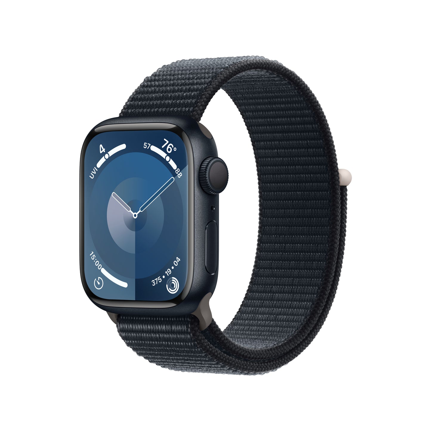 Apple Watch Series 9 • 41mm Minuit • Boucle Sport Minuit