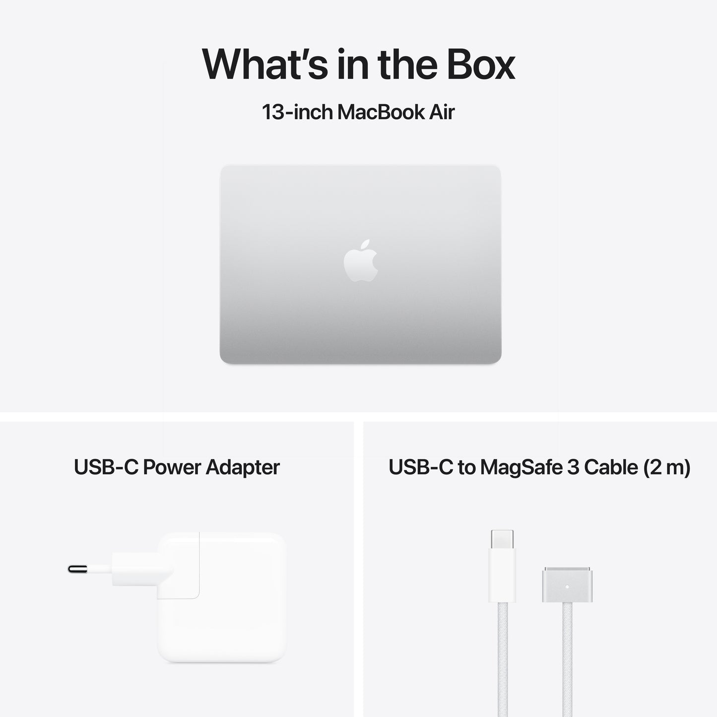 MacBook Air 13" M4 10C/16GB/512GB/GPU10C • Suisse-Français • Argent
