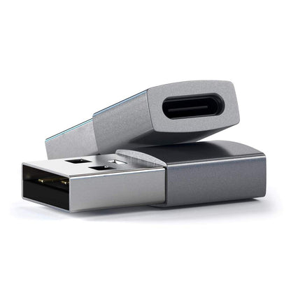 Satechi Aluminum adaptateur USB 3.0 vers Type-C USB  • Gris sideral