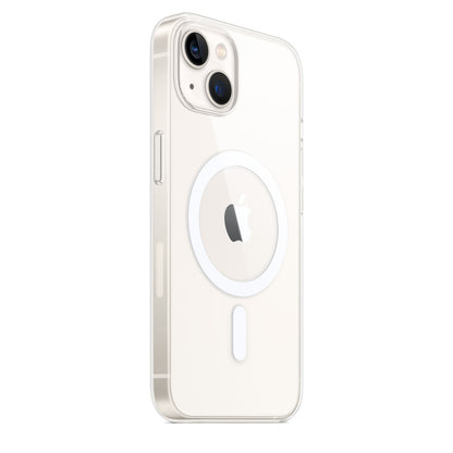 Coque transparente avec MagSafe pour iPhone 13